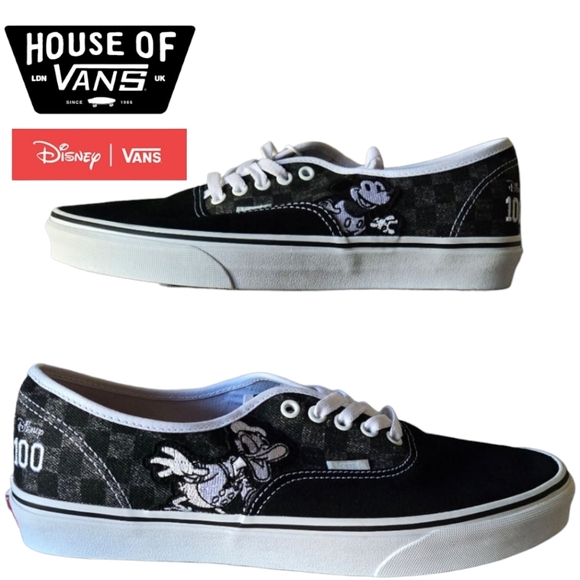 Vans Other - Vans Disney 100th Anniversary Authentic Men 11.5 OG Family Mickey Donald 042025